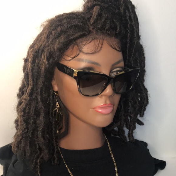 ?Authentic- New - PRADA Acetate Cat Eye Sunglasses SPR 23X-F main image 14